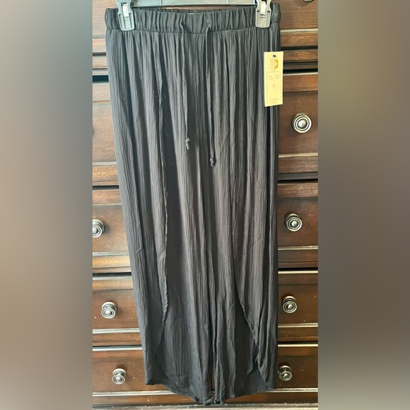 Cover Up Pants Swimwear High Split See Through Swimsuit Bikini Bottom Coverup - Picture 6 of 9